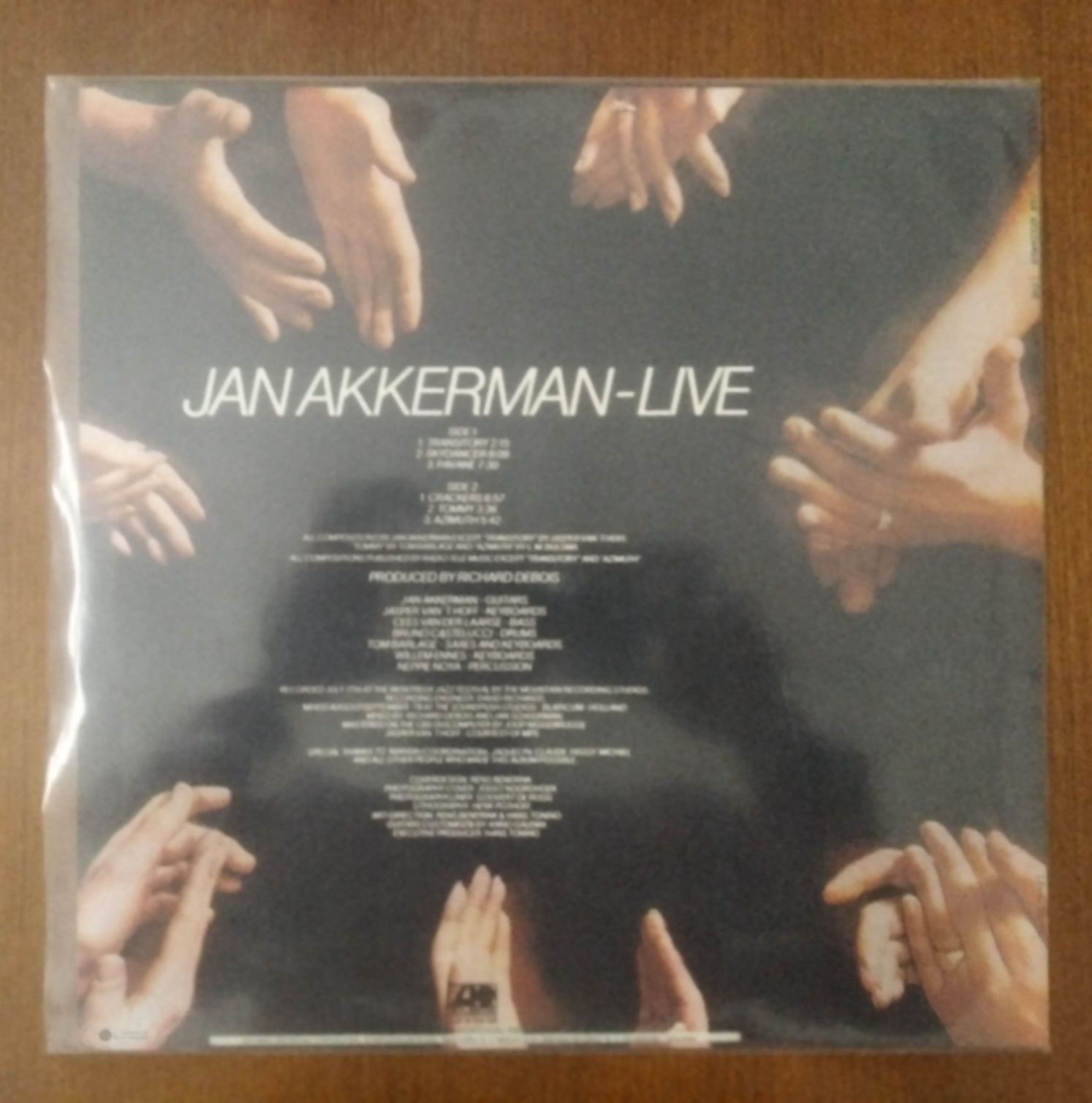 Jan Akkerman disco de vinil "Live"