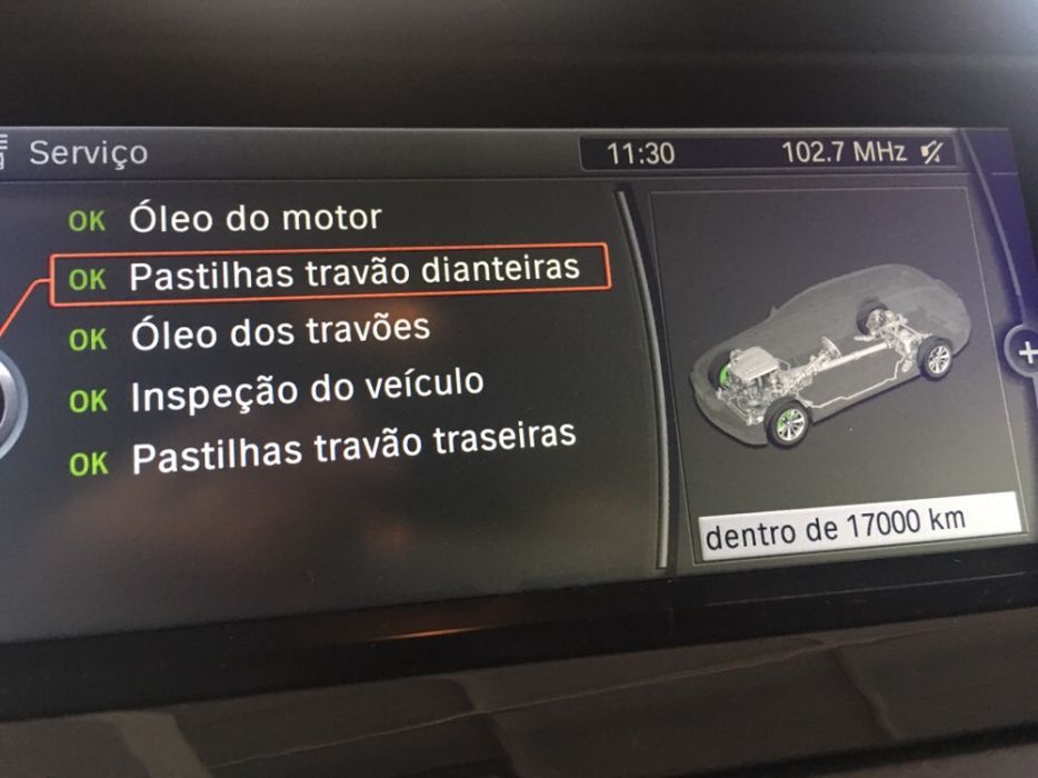 Travagem frontal BMW 520d F10 e F11 de 330mm