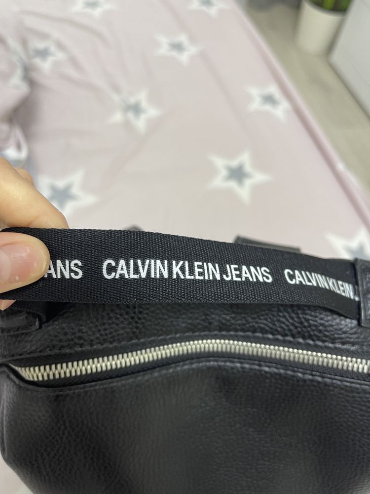 Рюкзак. Сумка. Портфель . Calvin Klein . Кожа