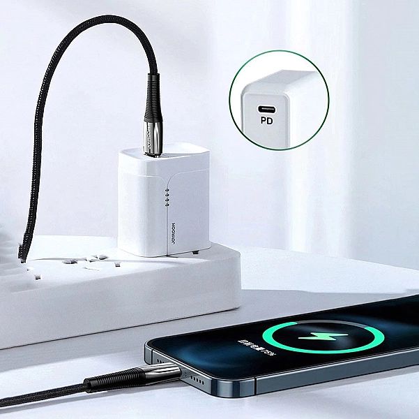 Joyroom kabel przewód USB Typ C - Lightning Power Delivery 20W 2,4A 1,