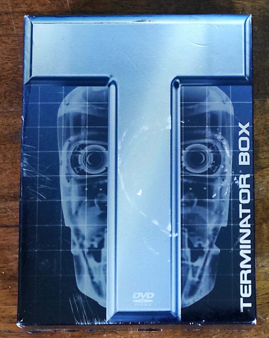 Terminator BOX 1,2,3 DVD 6 płyt zestaw kolekcjonerski