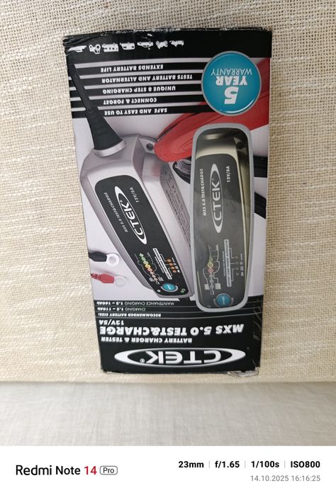 Ładowarka prostownik CTEK MXS 5.0 12V 5A – automatyczna, do akumulator