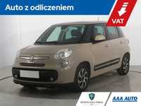 Fiat 500L 1.4 T-Jet, Salon Polska, Serwis ASO, GAZ, VAT 23%, Skóra, Klimatronic,