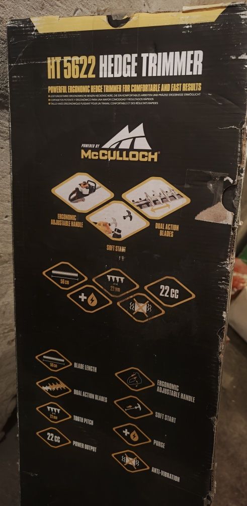 Nożyce do żywopłotu mcculloch Husqvarna nowe