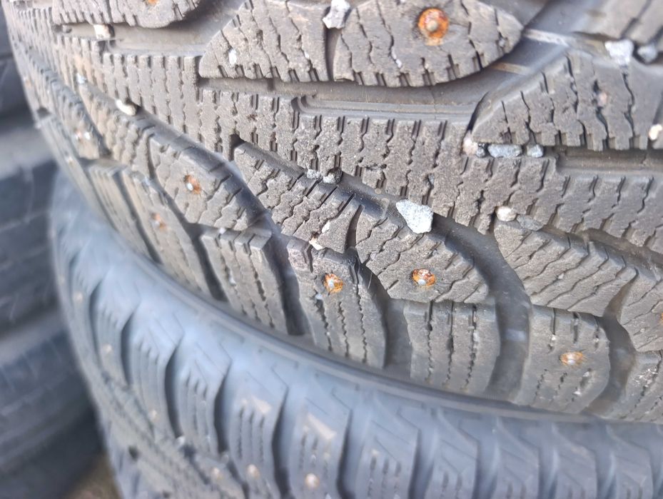 Koła VW T5 T6 5x120 opony 215/65/16C zima zimowe z kolcami 2024r.