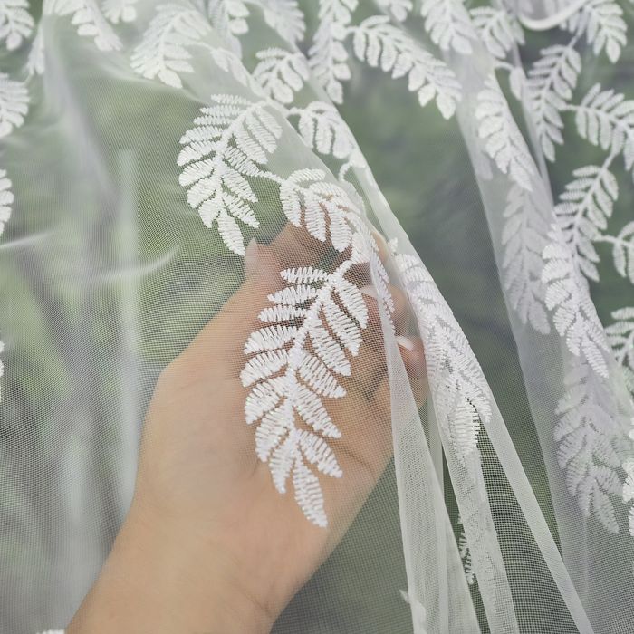 Firana gotowa z markizety 120x300 z gipiurą