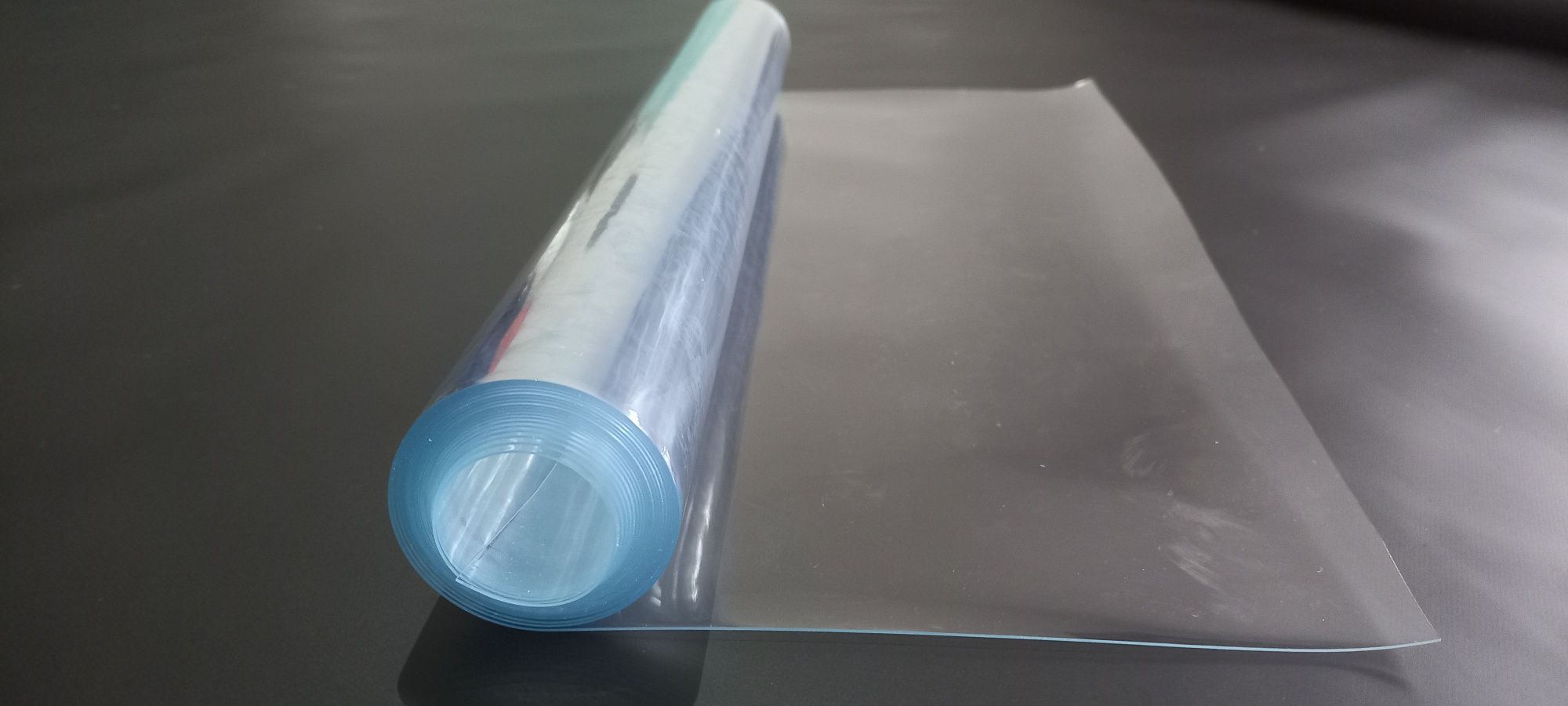 Retalhos de pvc cristal flexível vários tamanhos