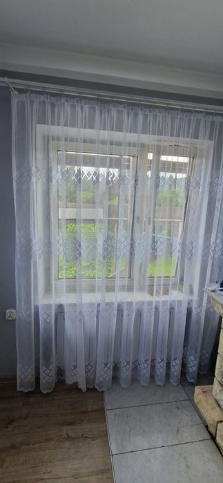 Firany 235cm dł piękne