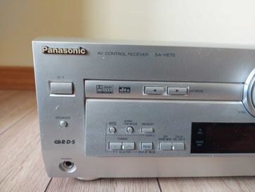 Amplituner Panasonic SA-HE70 plus kolumny
