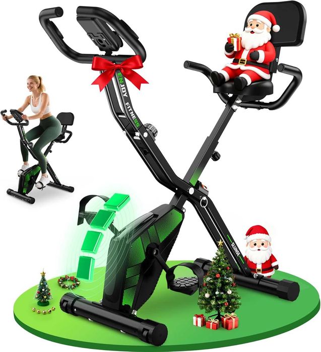 Rower Stacjonarny Magnetyczny Rowerek Treningowy SLUNSE do ćwiczeń