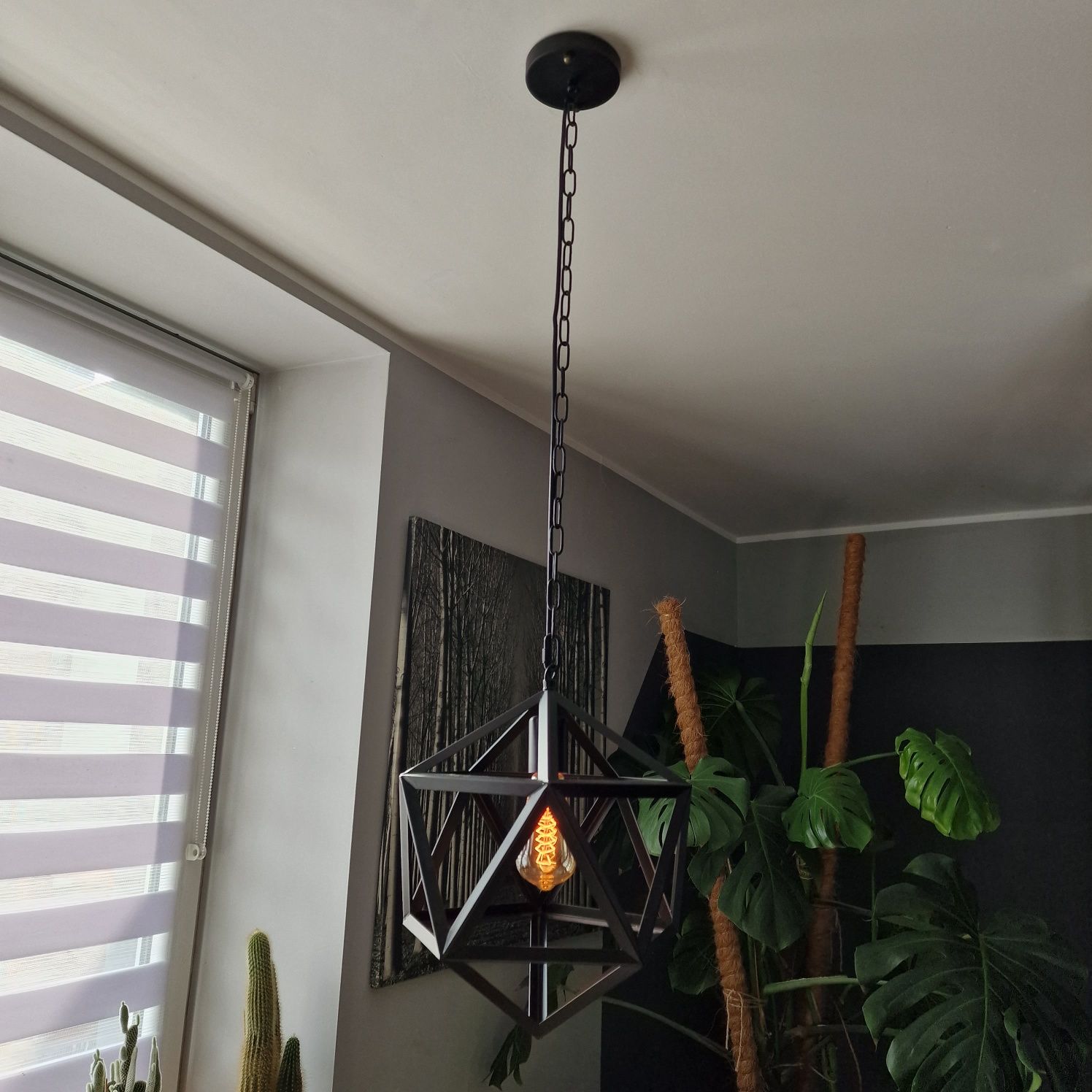 Lampa sufitowa loft