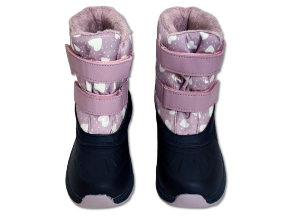 Buty Śniegowce Cleve Rozmiar 30 - Dziewczęce Granatowe