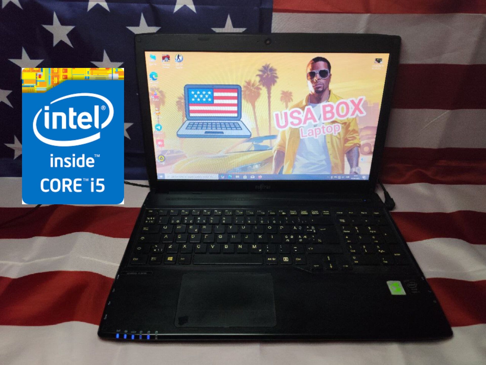 ‼️Новий Ноутбук Fujitsu A544 15.6/IPS/I5 4200M/12GB/SSD256GB/UHD 2GB/