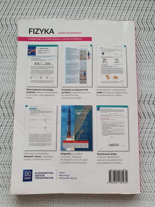 Podręcznik fizyka 1 zakres rozszerzony wsip