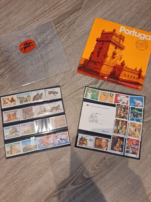 Selos coleção ctt 88