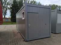 Kontener sanitarny toaletowy 20' niemiecki - 6,06 m x 2,45 m x 2,80 m
