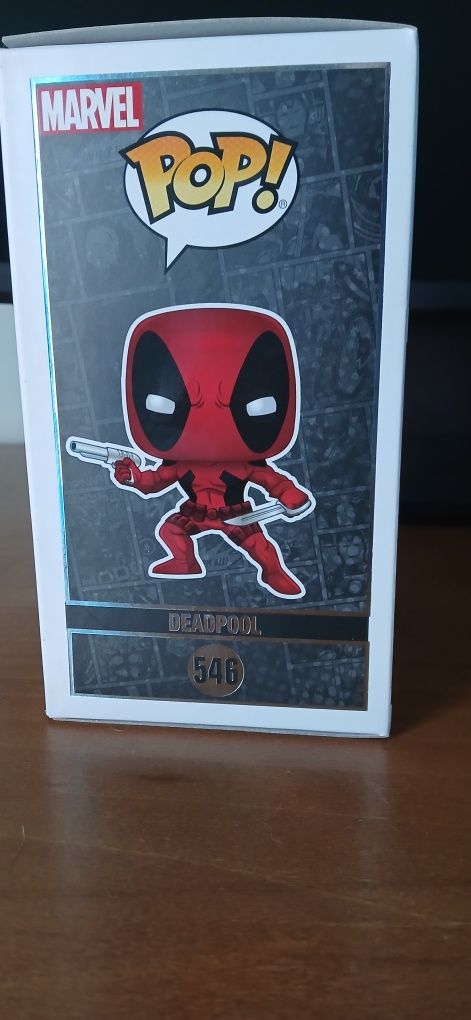 Funko Pop! Marvel – Deadpool 546 (First Appearance – 80 Years) [RARO]