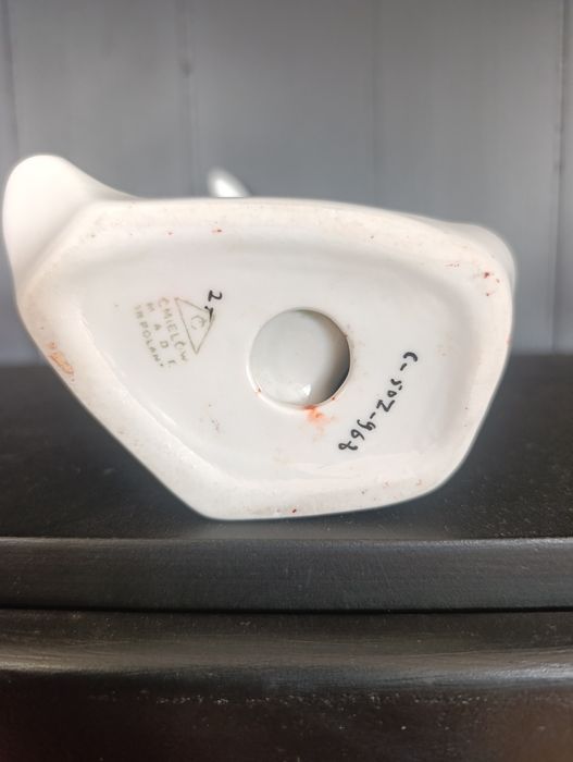 Niedźwiedź polarny porcelana Ćmielów lata 60