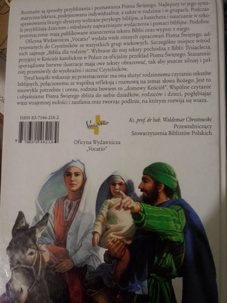 Biblia dla rodziny pod Patronatem Prymasa Polski
