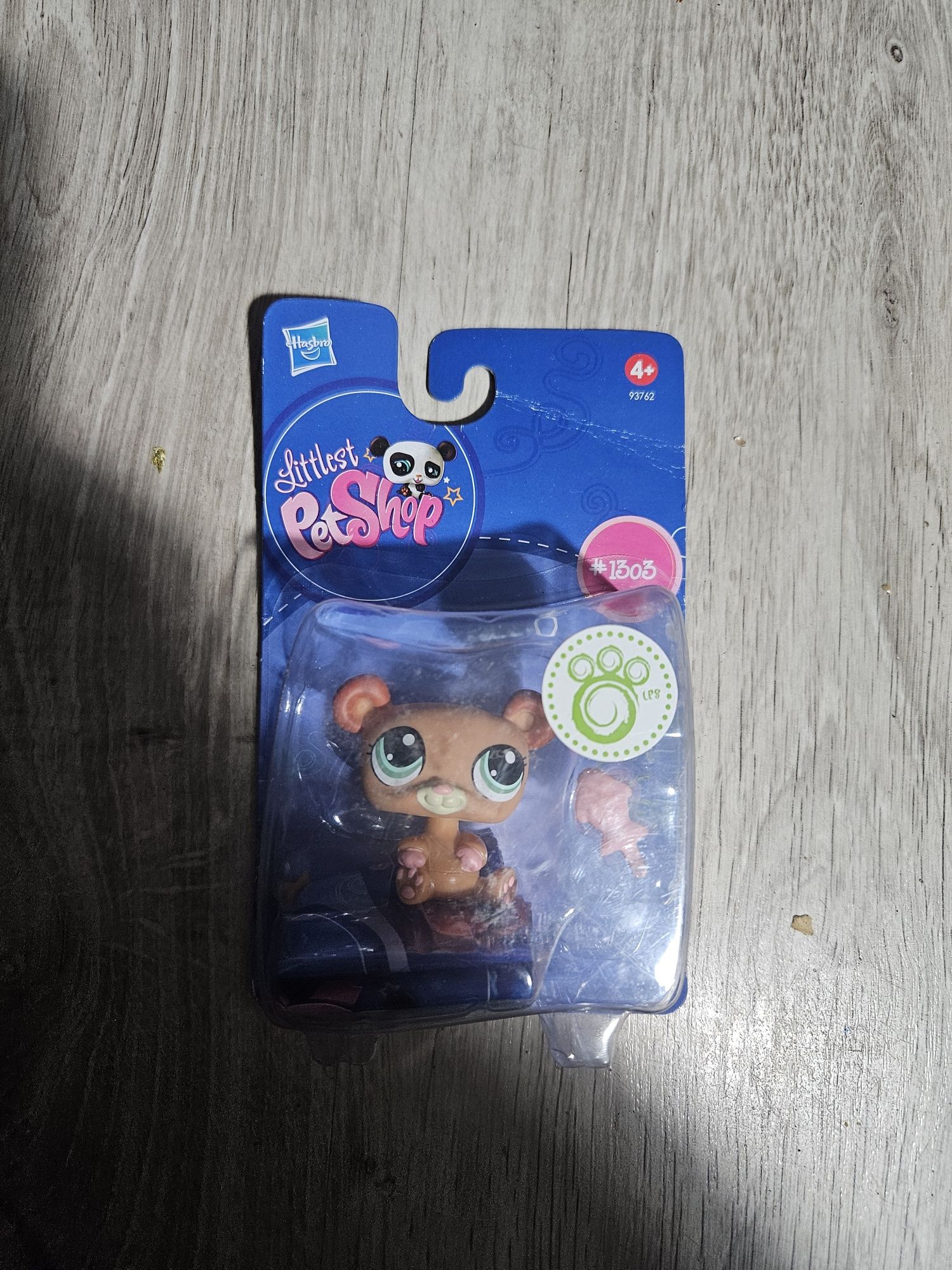 Lps littlest pet shop miś misiek karton w pudełku nib
