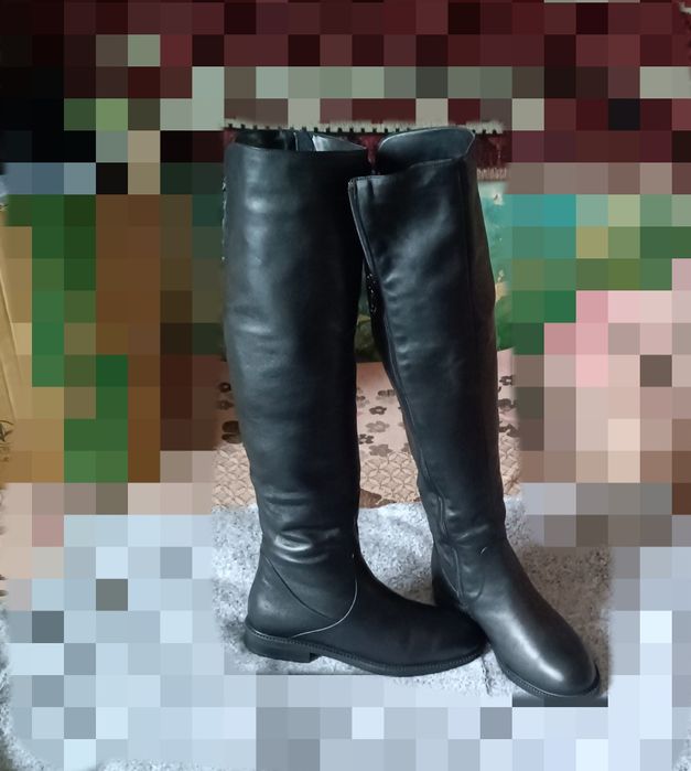 Чобітки зимові 38р.шкіра нат.жіночі