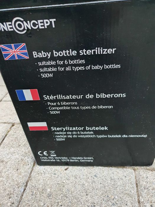 Sterylizator butelek