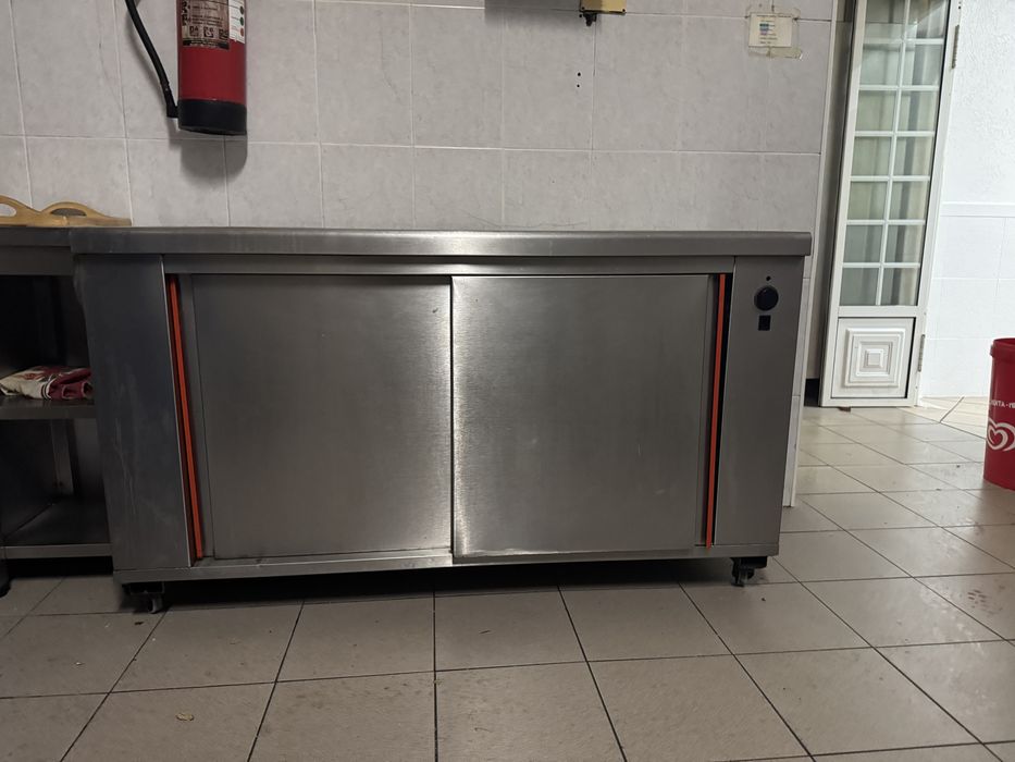 Bancada armario inox usada