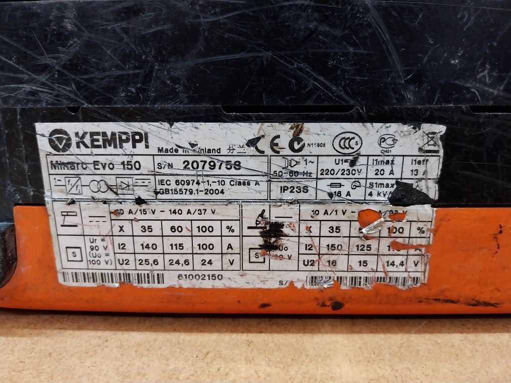 Kemppi Minarc Evo 150 Spawarka Inwerterowa