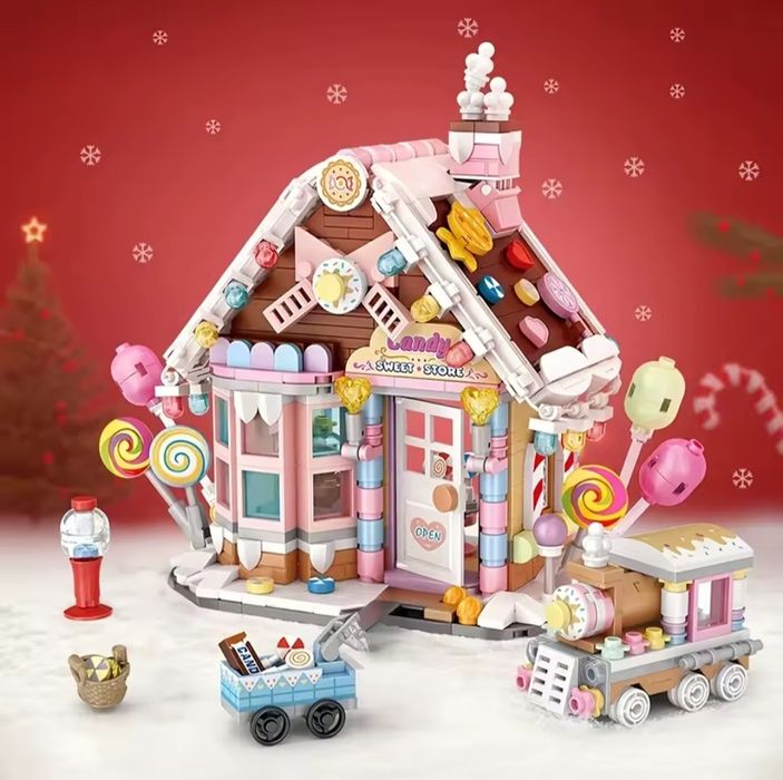 Дитячий конструктор Loz різдвяний, новорічні свята, (лего)