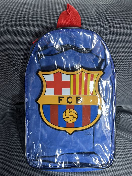 Plecak FC Barcelona, przywieziony z Barcelony plus drobny upominek