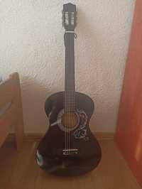 Gitara Klasyczna 3/4 Castelo G1 Czarna + pokrowiec na gitarę