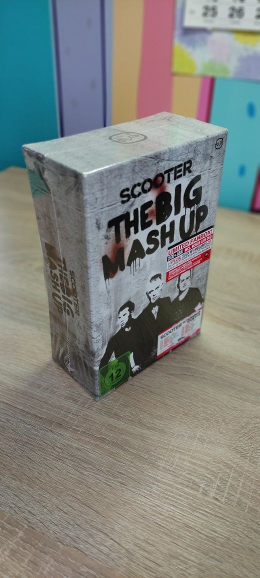 Scooter - The Big Mashup. Deluxe Box 2CD+DVD. С АВТОГРАФАМИ ГРУППЫ