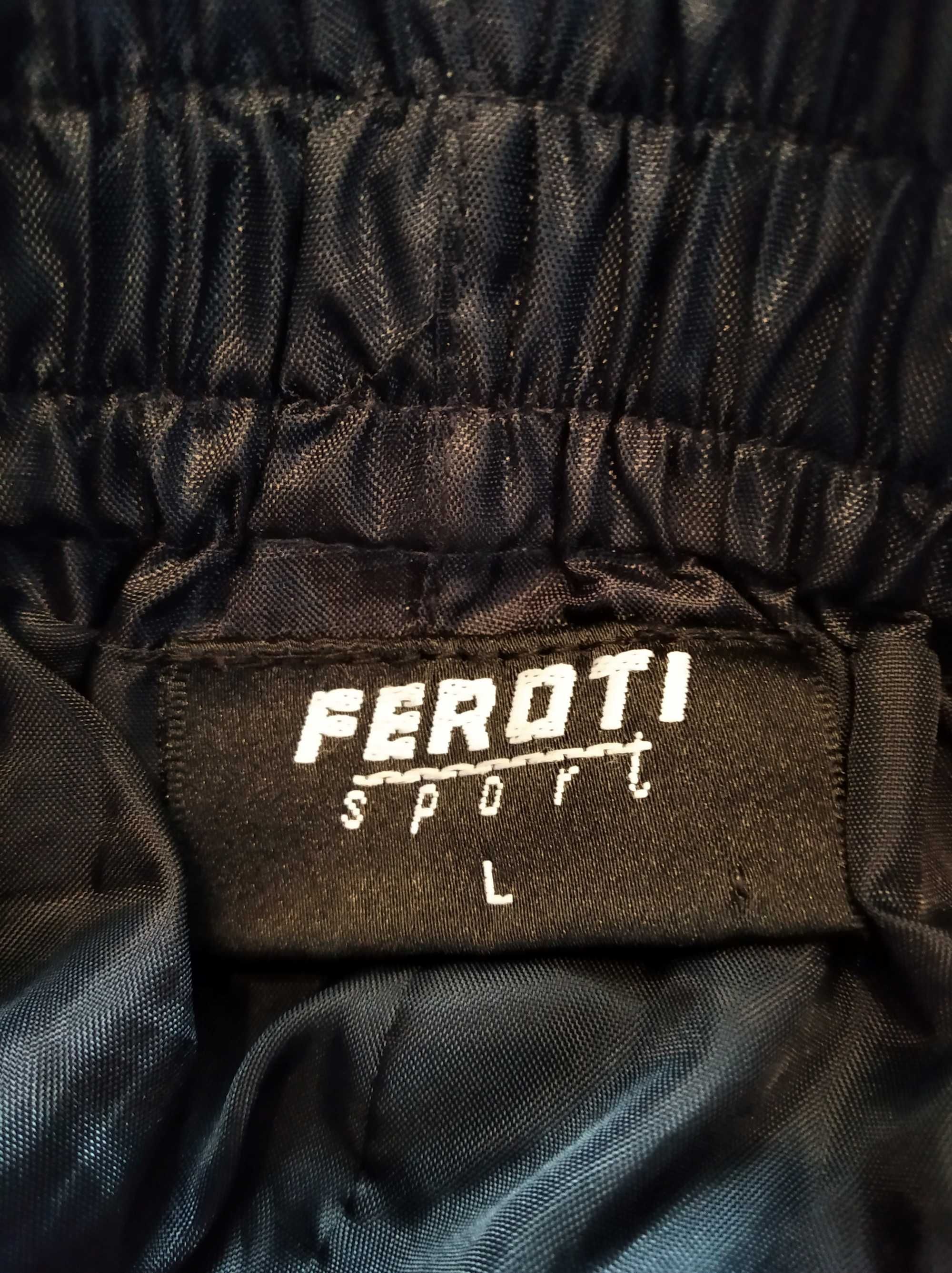 Spodnie rowerowe przeciwdeszczowe Feroti roz. L