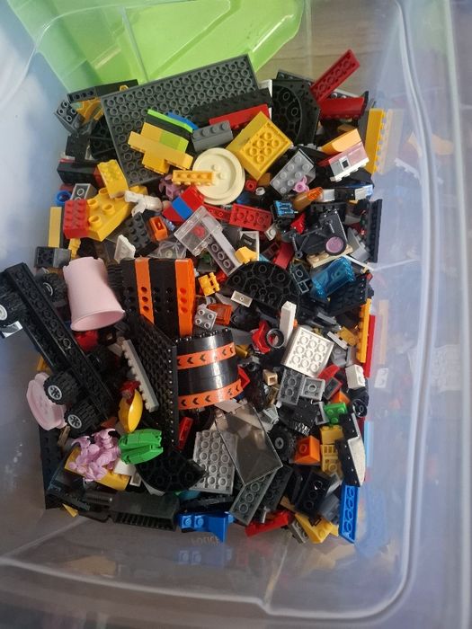 Pudełko klocków legolego