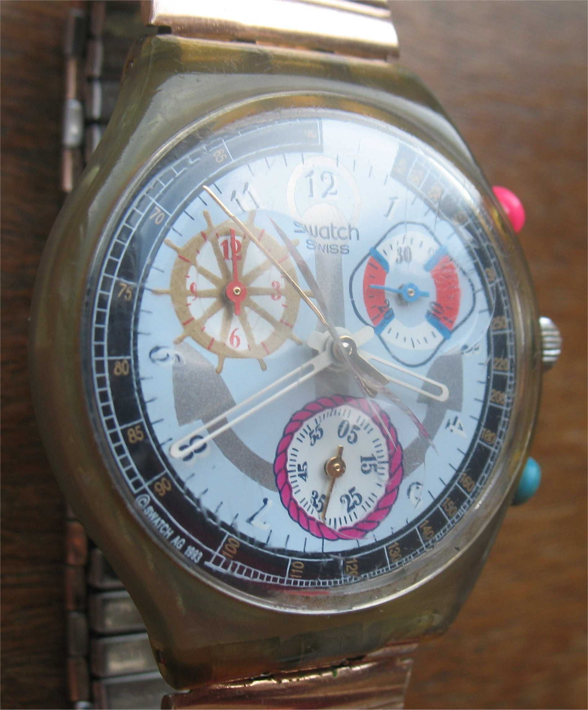 Swatch Chrono Power Steel - SCN 1 1 0 (1 9 9 4)