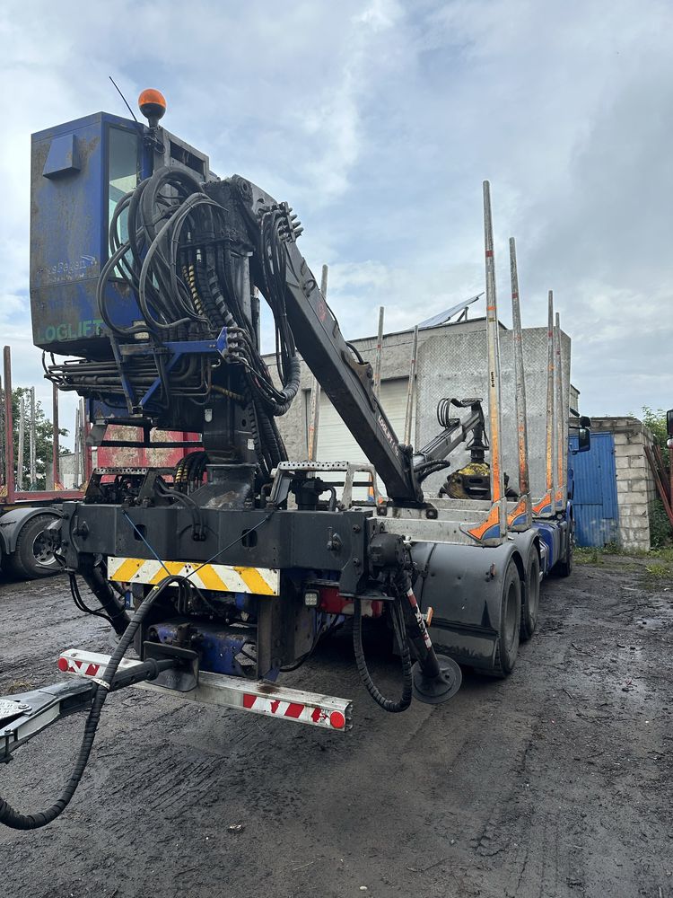 Scania 480 silnik PDE do drewna stosowego