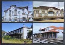Postais - 8 unidades - estações da CP - olx X10500