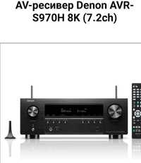 Продаю новый запечатанный AV ресивер Denon AVR-S970H 8K