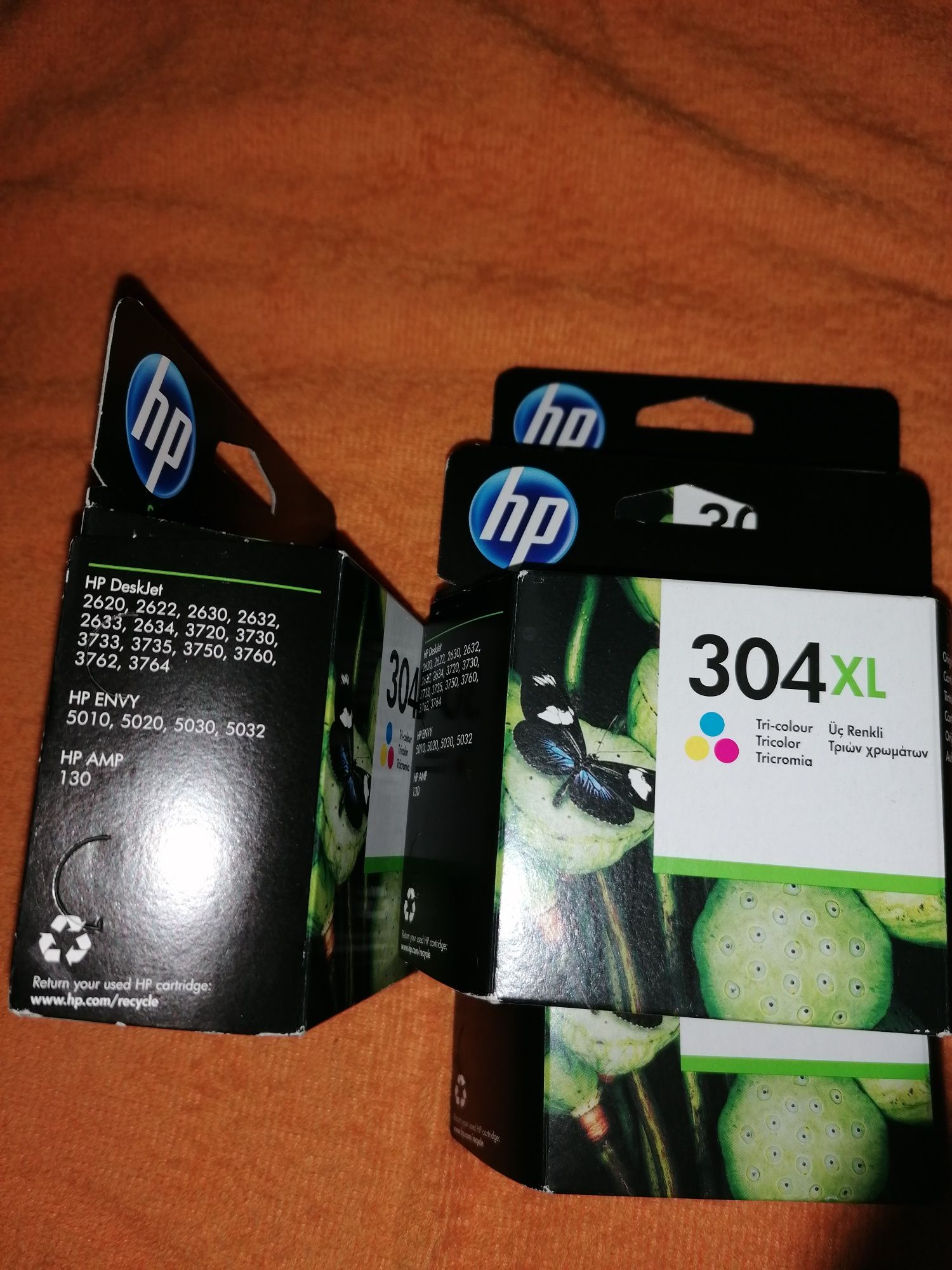 Hp tinteiros 62XL preto