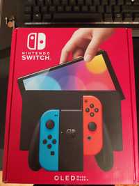 VENDO OU TROCO -  Nintendo Switch Oled Com +  2 Anos de Garantia