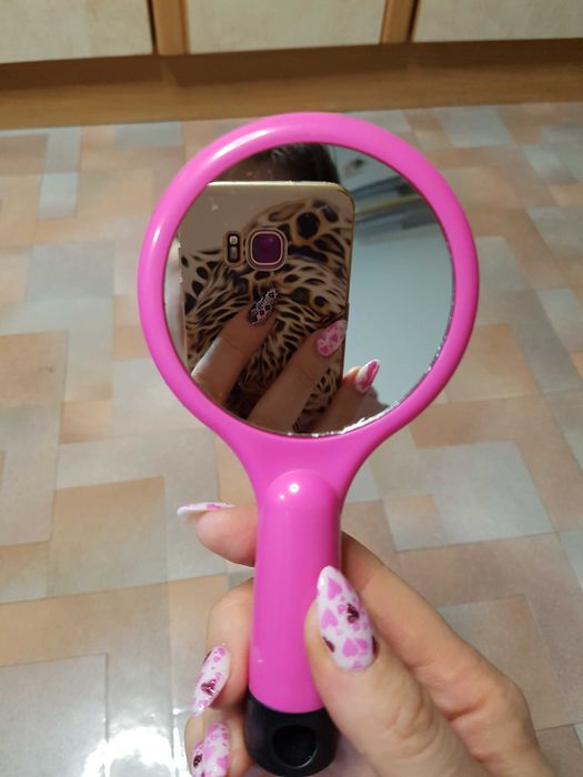 Расческа радужная для волос Eyecandy Rainbow Volume Brush розовая