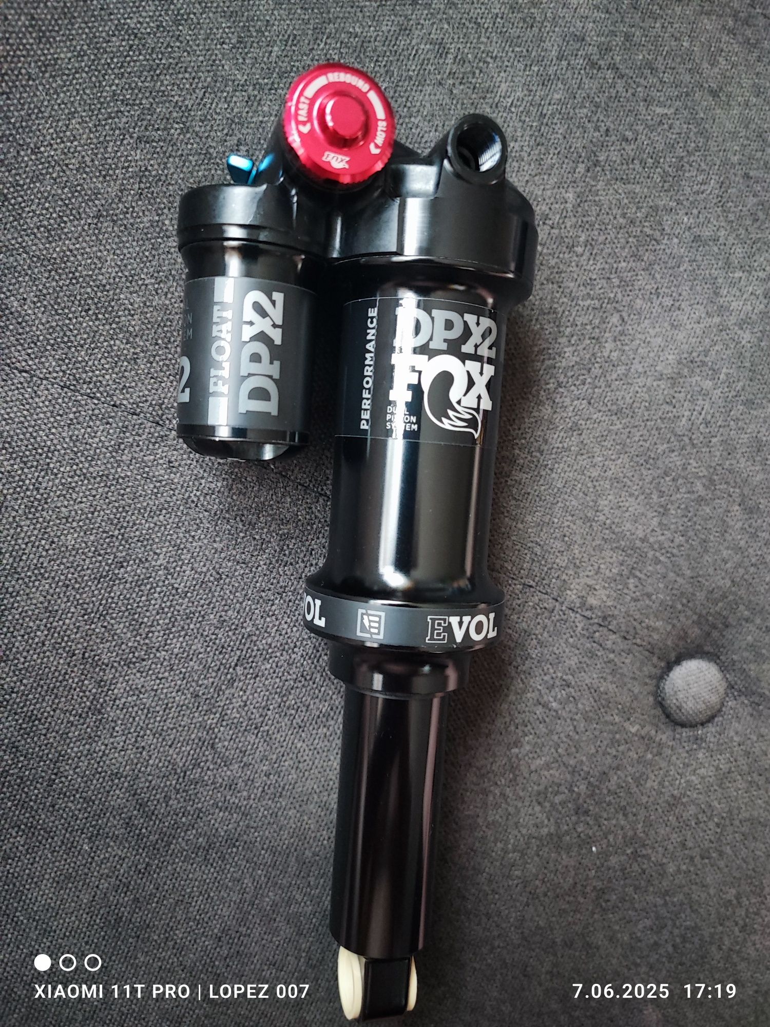 Damper Fox float DPX2 performance trunion
