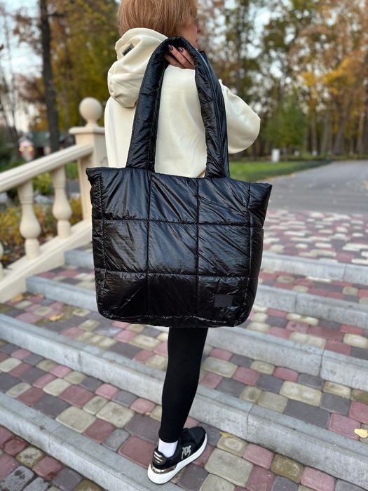 Сумка шопер Tote Bag велика 40х40 см - косметичка у подарунок!