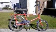 Bicicleta antiga Chopper Ucal Choupal 5 velocidades