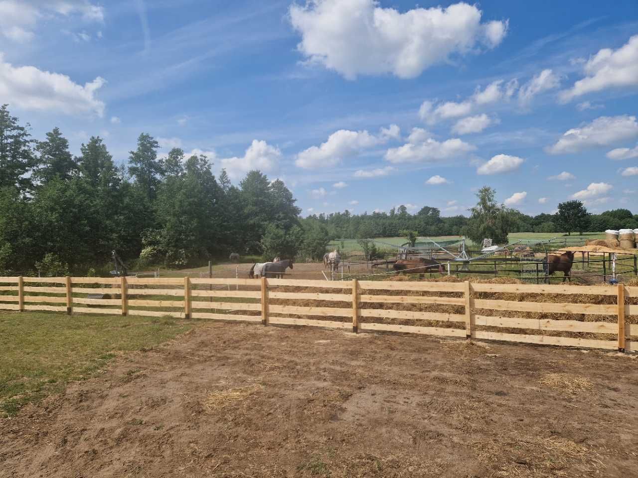 Montaż ogrodzeń farmerskich w stylu ranczo Płock