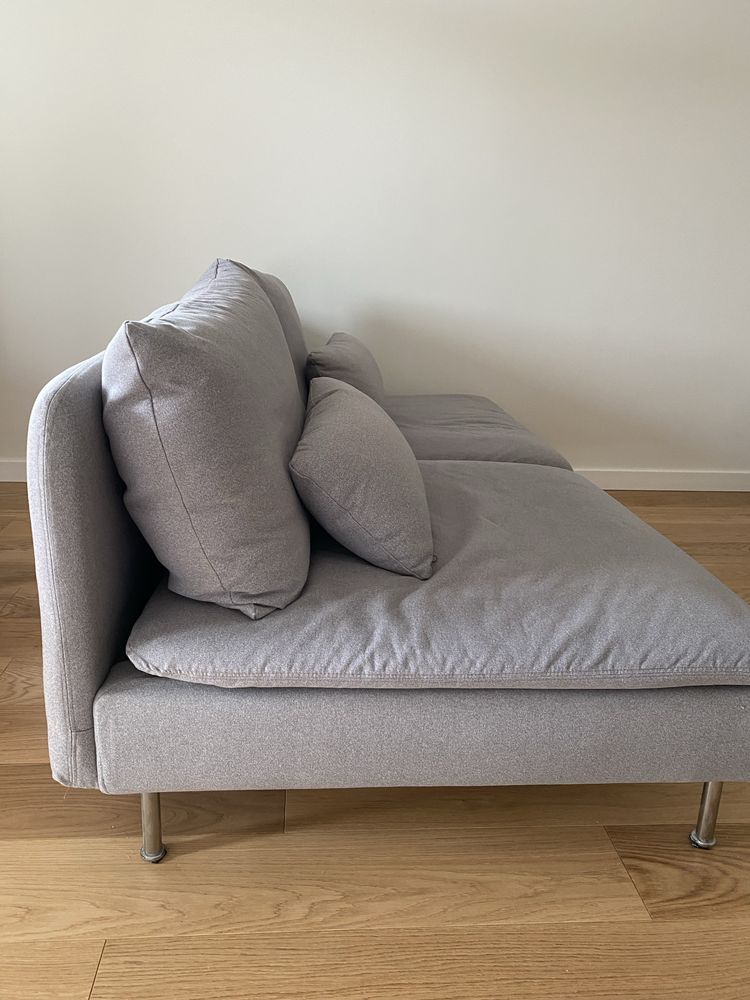 Ikea SÖDERHAMN Pokrycie sekcji 3-osobowej, Tonerud szary