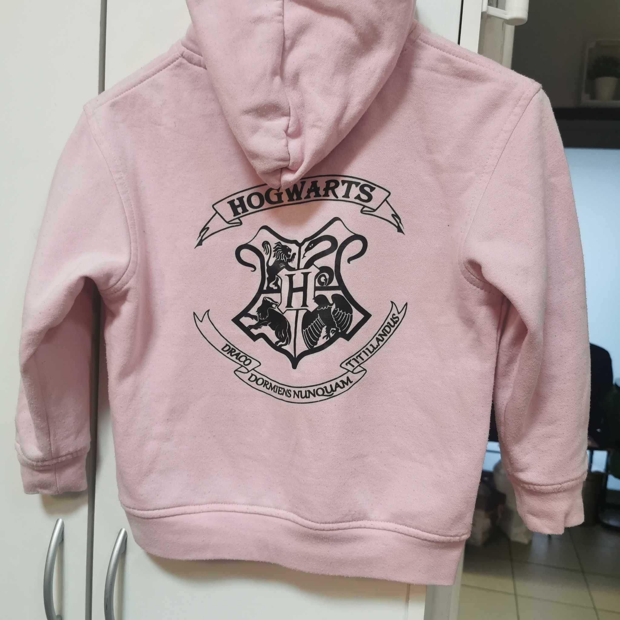 Różowa bluza dziewczęca Harry Potter 134/140 7-8lat