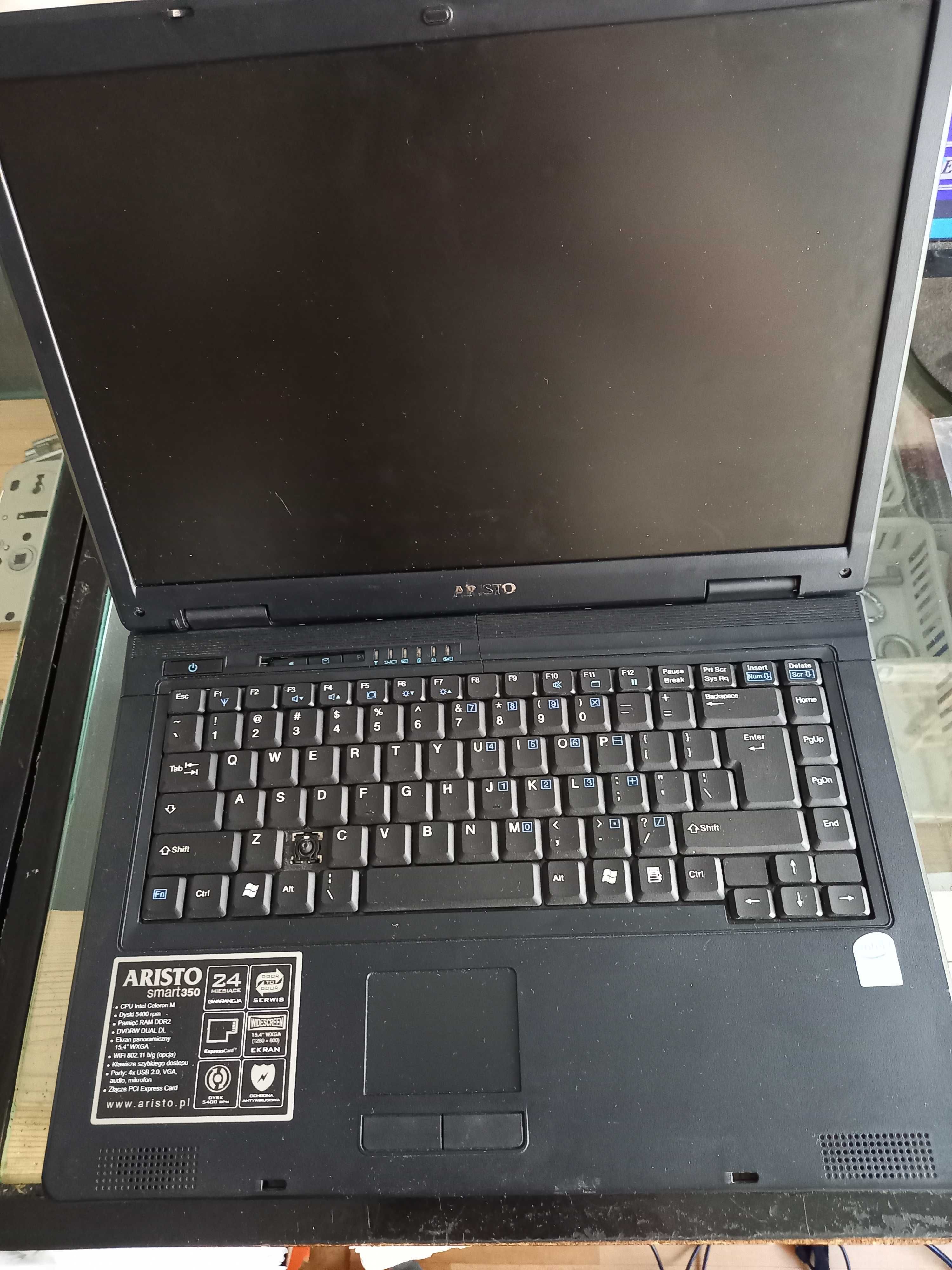 Laptop  aristo na części