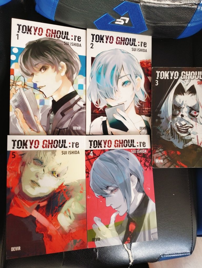 Tokyo Ghoul:re Vol. 1,2,3,4,5