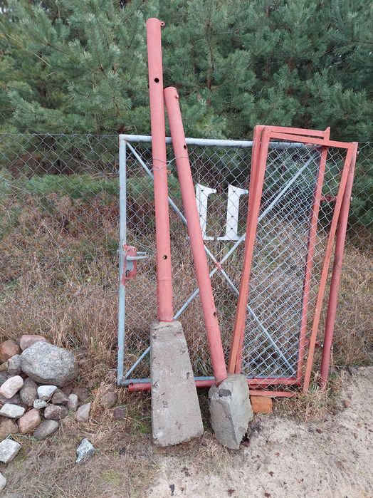 Brama dwuskrzydłowa 4m + furtka 1,20m